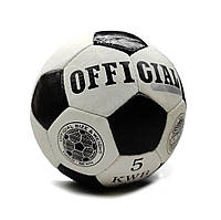 Мяч футбольный размер 5 черный