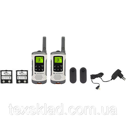 Комплект раций Motorola TLKR T50-2шт. - фото 2 - id-p266485213
