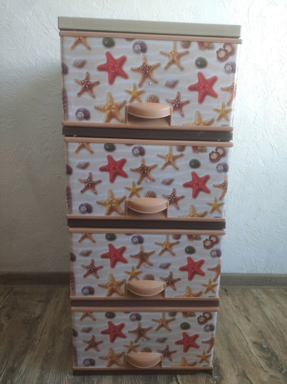Пластиковий комод elif мозаїка,купити комод,ящик для речей та іграшок(еліф)