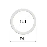 Протекторне термокільце для натяжних стель - діаметр 40 мм (зовнішній 50мм)