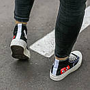 Кеди чоловічі чорні Converse x Comme des Garcons Play Chuck (02777) 43, фото 5