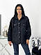 Рубашка женская, букле-шерсть барашек с люрексовой нитью, 42-46, чёрный, графит, бежевый, бутылка, фото 4