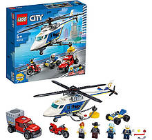 Lego City Гонитва на поліцейському гелікоптері 60243