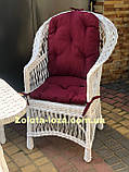 Крісло плетене з лози "Прованс" Арт:414, фото 4