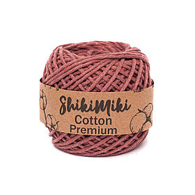 Еко шнур Shikimiki Cotton Premium 2 мм, колір Ліловий