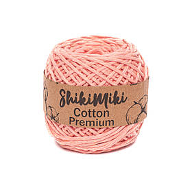 Еко шнур Shikimiki Cotton Premium 2 мм, колір Персиковий