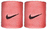 Напульсники Nike Swosh Wristbands 2 шт. (1 пара) на руку для спорта, игр, тренировок (N.000.1565.677.OS)
