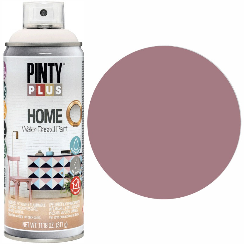 Фарба аерозоль на водній основі HOME червоне вино 400 мл PINTYPLUS, 200119, фото 1