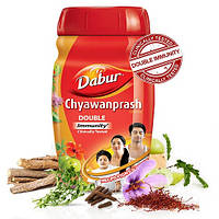 Дабур Чаванпраш 550г двойной иммунитет, Dabur Chyawanprash Double Immunity, Аюрведа Здесь