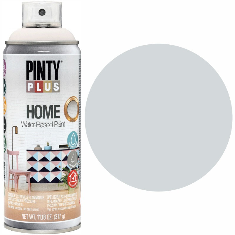 Фарба аерозоль на водній основі HOME туманно-синій 400 мл PINTYPLUS, 200120, фото 1