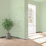 Алюмінієвий накладний плінтус прямокутний 60х10х2700 мм, анодований, фото 4