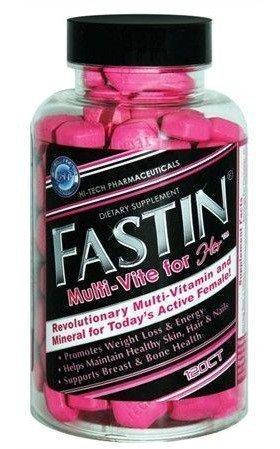 Комплекс вітамінів для жінок Hi-Tech Pharmaceuticals Fastin Multi-Vite For Her 120 caplets, фото 1