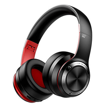 Бездротові Bluetooth-навушники Picun B21 з функцією плеєра Black/Red, фото 1