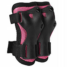 Комплект захисний SportVida SV-KY0006-M Size M Black/Pink, фото 3