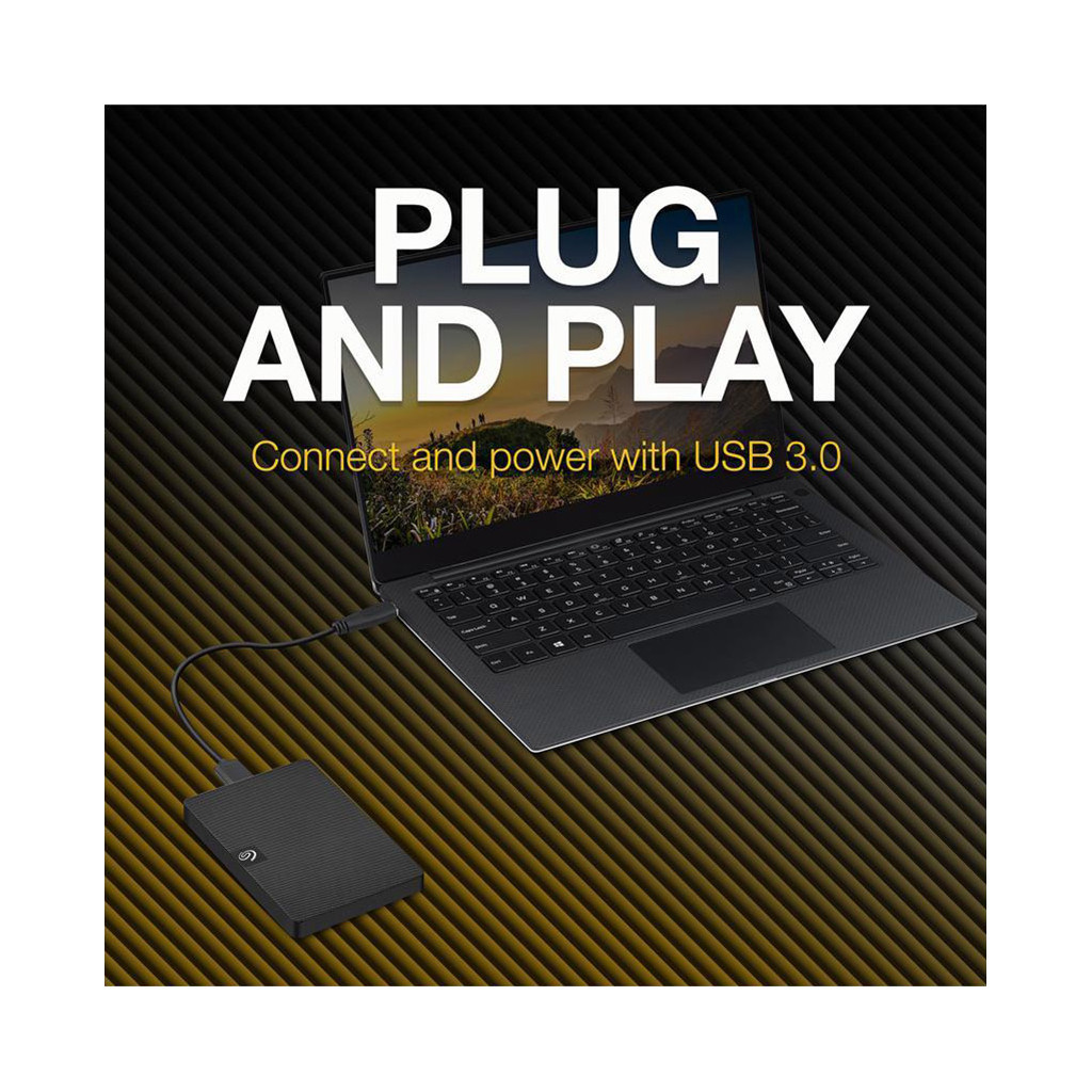 Зовнішній жорсткий диск Seagate Expansion Portable 1 TB (STKM1000400) 2.5" USB 3.0 Black