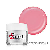 Гель камуфлює для нігтів Nails Molekula Gel Cover Medium, No09, 15 мл (Бжево-червоний)