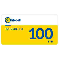 Картка заповнення рахунків Lifecell 100 (SCRATCH-C100)