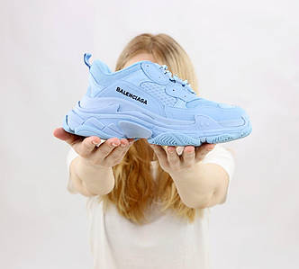 Жіночі Кросівки Balenciaga Triple-S Blue 40