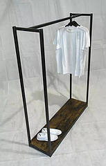 Вішалка Loft Classic в стилі Лофт 1800х1500х300 "Адель", Вішалка для одягу з кераміки, Вішалка в стилі лофт