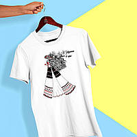 Футболка з принтом "Дівчина: З Україною у серці" Push IT