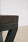 Барний стілець Loft Classic з металу в стилі ЛОФТ 750х350х350 БС15, фото 9