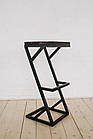 Барний стілець Loft Classic з металу в стилі ЛОФТ 750х350х350 БС16, фото 7