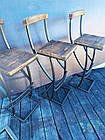 Барний стілець Loft Classic в стилі ЛОФТ 750х350х350 "Люксембург", фото 6