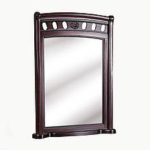 Дзеркало в різьбовому обрамленні з натурального дерева Флоренція Еліт Мікс Меблі Каштан