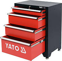 Сервісна Шафа (660 x 457 x 863 мм) 4 Ящики YATO® YT-08933