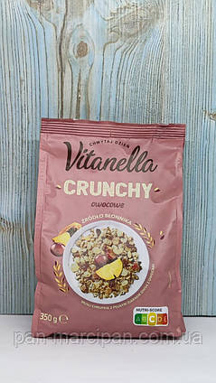 Кранчі мюслі фруктові Vitanella Crunchy owocowe 350г Польща