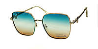 Брендовые очки женские Consul Polaroid солнечные градиентные стильные модные поляризационные солнцезащитные