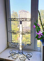 Підставка для квітів на 16 чаш з лампою "Ліза-4"