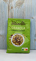 Гранола мюслі з шоколадом та горіхами Vitanella Granola 350г Польща