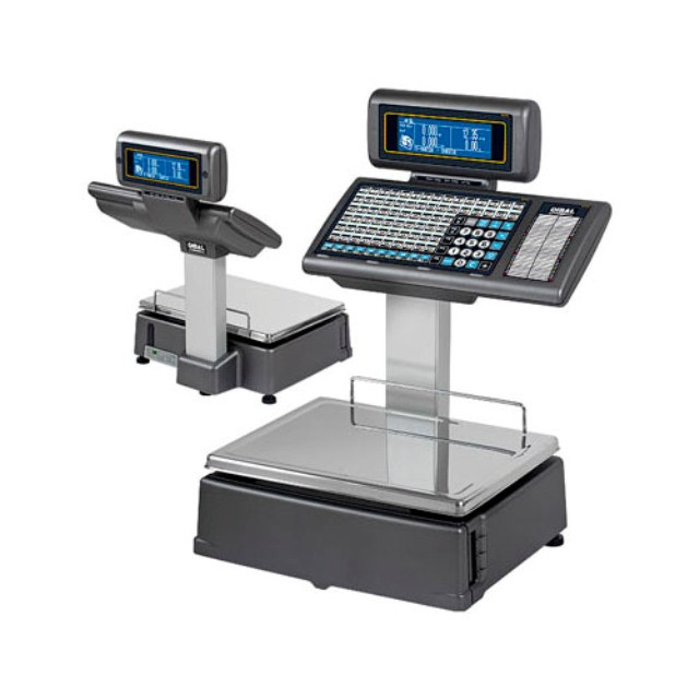 Весы с печатью чека DIBAL M-525 с клавиатурой на стойке - фото 1 - id-p266457126