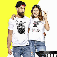 Парна футболка з принтом "З Україною в серці" Push IT