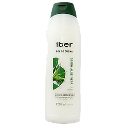 Гель для душу алоє вера Ібер Iber aloe vera 1250ml 12шт/ящ (Код: 00-00012233)