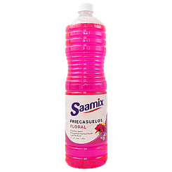 Рідина для миття підлоги квіткова Саамікс Saamix floral 1.5L 10шт/ящ (Код: 00-00012237)
