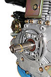 Двигун дизельний Grunwelt GW 192 FE (14 л.с., шпонка, електростартер, 25 мм), фото 9