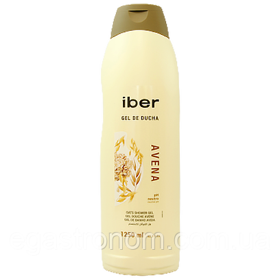 Гель для душу вівсяні пластівці Ібер Iber avena 1250ml 12шт/ящ (Код: 00-00012240)