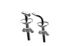 Кріплення для туалетного сидіння Nova Gala (гвинт металевий) 7041N