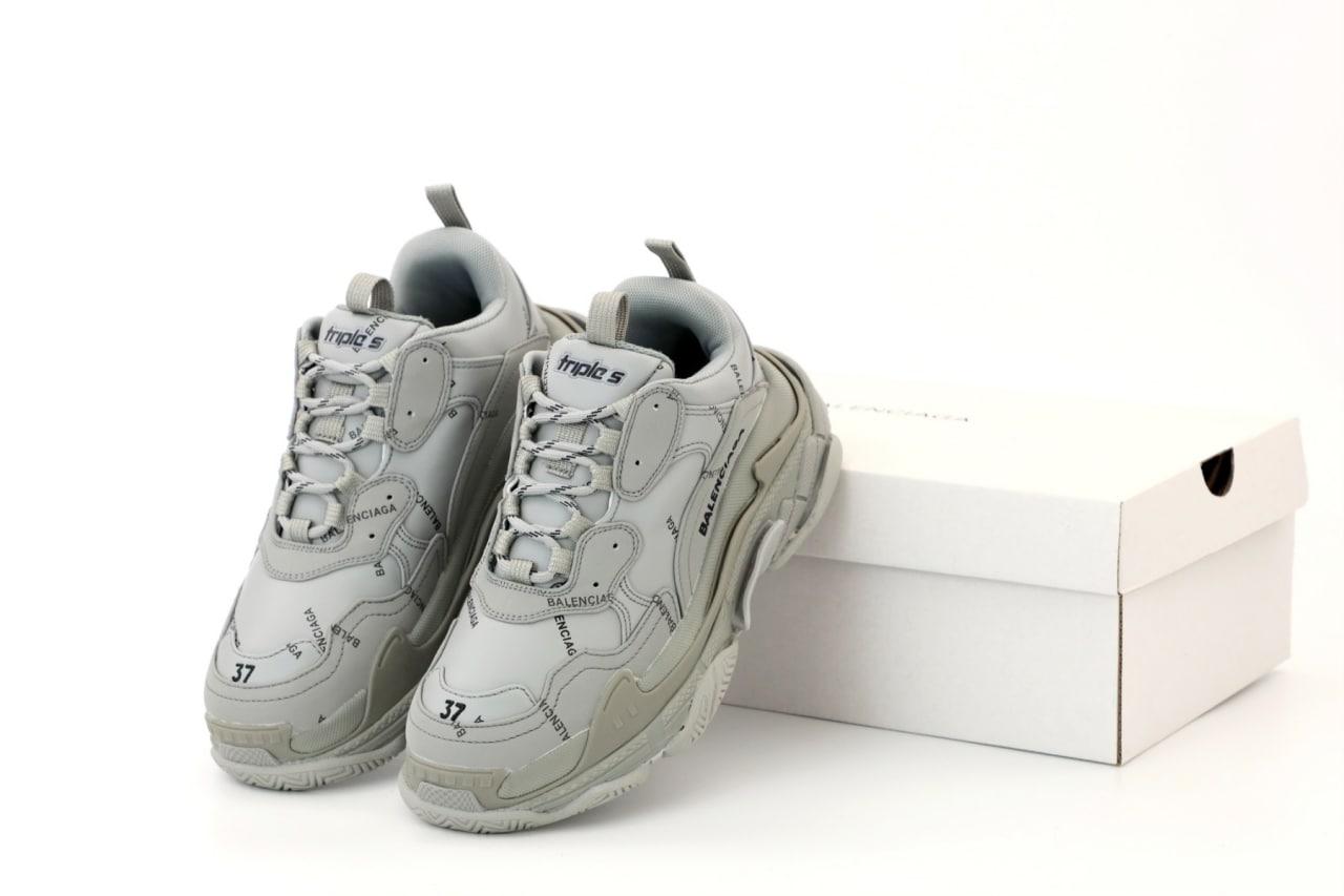 Жіночі Кросівки Balenciaga Triple-S Grey 36-38-40