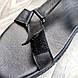 Чоловічі сандалі Ікос 566 з натуральної шкіри. Чорні сандалі на липучках., фото 7
