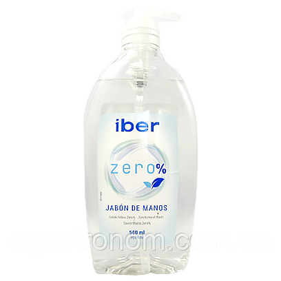 Мило рідке зеро Ібер Iber zero 500ml 14шт/ящ (Код: 00-00012250)
