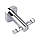 Гачок Qtap Liberty подвійний QTLIBCRM1154 Chrome, фото 4