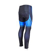 Вело костюм для чоловіків KIDITO KM-CT-09202 Blue 2XL кофта з довгим рукавом штани шт., фото 3