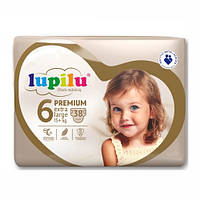 Подгузники Lupilu premium 6 (15+кг) 38шт