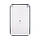 Дзеркало Qtap Mideya (DC-F911) 500х800 з LED-підсвічуванням Touch, з антизапотіванням, з годинником, димером,, фото 7