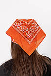 ⭐Бандана класична помаранчева, фото 7