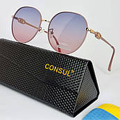 Окуляри бренди жіночі Consul Polaroid сонячні стильні молодіжні модні поляризаційні сонцезахисні окуляри