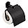 Тримач для туалетного тата Qtap Liberty QTLIBBLM1151 Black, фото 4